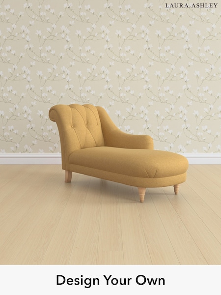 Peyton/Ochre Yellow Gloucester Button Back By Laura Ashley (F29261) | £1,050