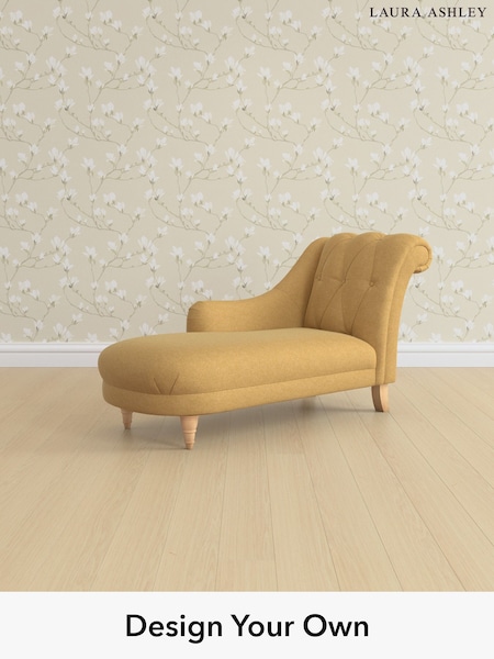 Peyton/Ochre Yellow Gloucester Button Back By Laura Ashley (F29261) | £1,050
