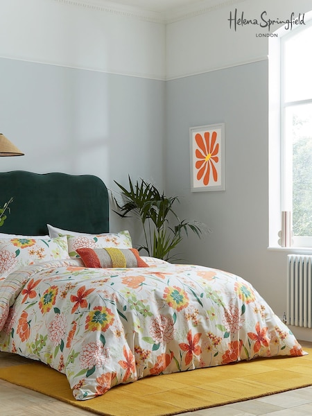 Helena Springfield Mango Bella 100% Cotton Duvet Cover and Pillowcase Set (F29293) | £25 - £55