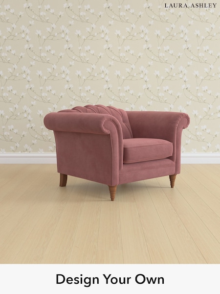 Peyton/Plum Purple Gloucester Button Back By Laura Ashley (F29403) | £900