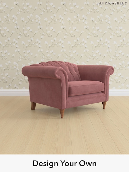 Peyton/Plum Purple Gloucester Button Back By Laura Ashley (F29403) | £1,000