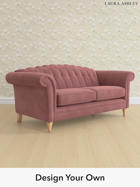 Peyton/Plum Purple Gloucester Button Back By Laura Ashley (F29403) | £1,350