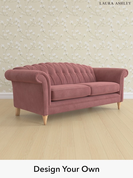 Peyton/Plum Purple Gloucester Button Back By Laura Ashley (F29403) | £1,450