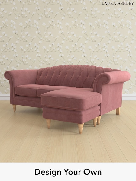 Peyton/Plum Purple Gloucester Button Back By Laura Ashley (F29403) | £1,800