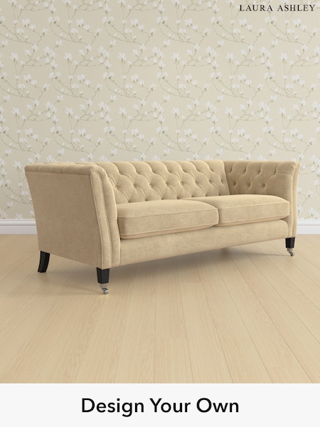 Peyton/Sable Natural Chatsworth Button Back By Laura Ashley (F29424) | £1,450