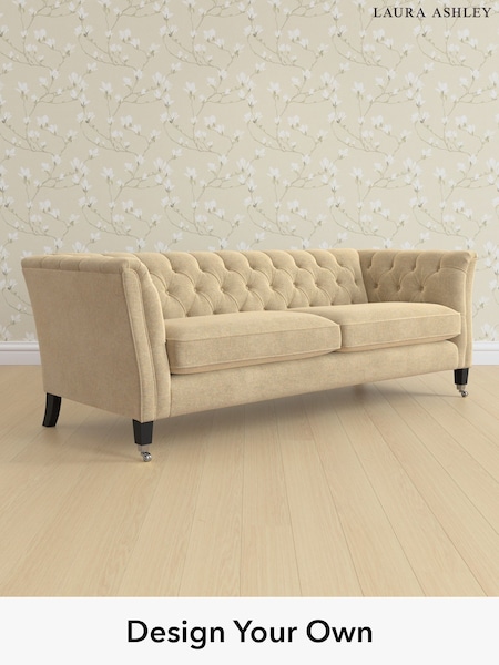 Peyton/Sable Natural Chatsworth Button Back By Laura Ashley (F29424) | £1,550