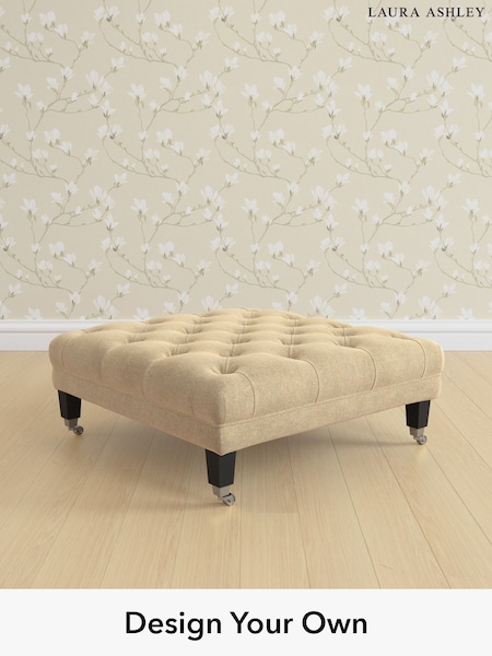 Peyton/Sable Natural Chatsworth Button Back By Laura Ashley (F29424) | £550