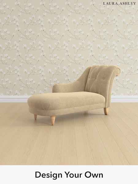 Peyton/Sable Natural Gloucester Button Back By Laura Ashley (F29431) | £1,050