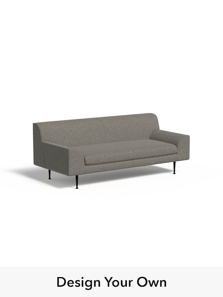 Basket Weave/Dark Linen Natural Judd By Made (F29441) | £950