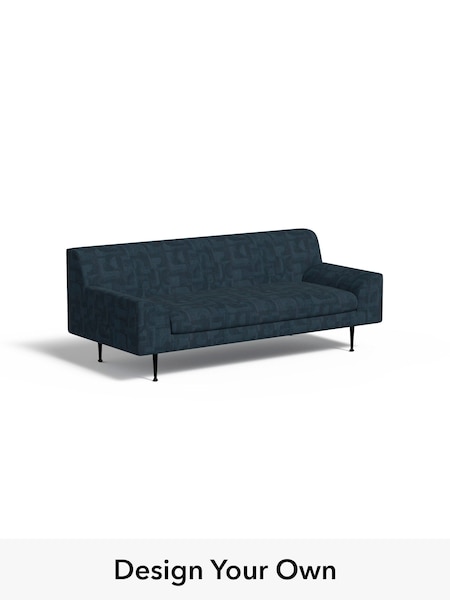Caro Abstract Weave/Ink Blue Judd By Made (F29447) | £1,099