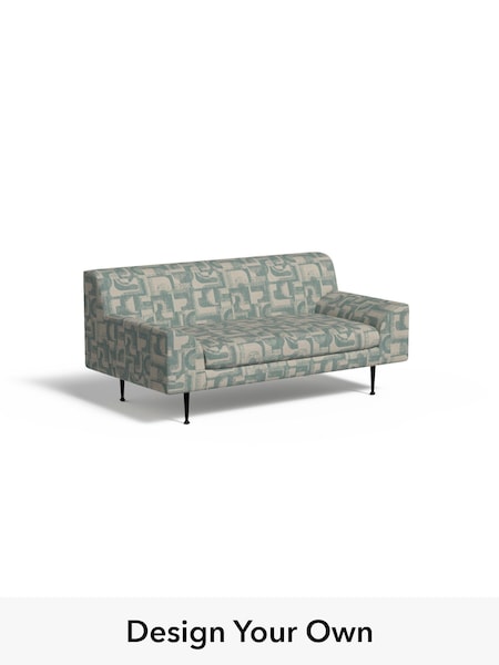 Caro Abstract Weave/Aqua Blue Judd By Made (F29450) | £999
