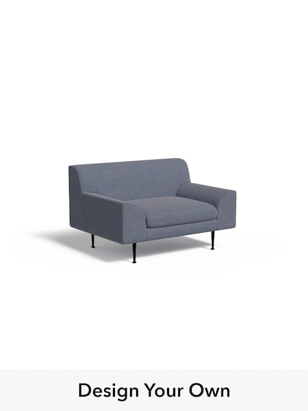 Soft Chenille Easy Clean/Denim Blue Judd By Made (F29463) | £750