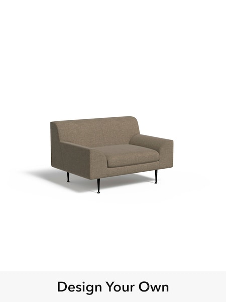 Textured Weave Easy Clean/Stone Grey Judd By Made (F29526) | £699