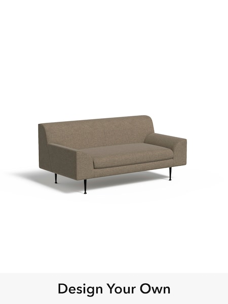 Textured Weave Easy Clean/Stone Grey Judd By Made (F29526) | £850