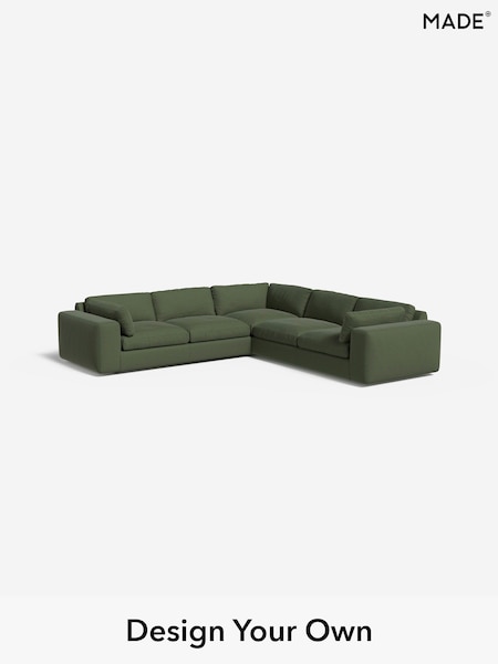 Made Weave/Dark Moss Green Alec By Made (F29551) | £2,975