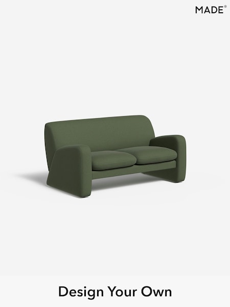 Made Weave/Dark Moss Green Romana By Made (F29555) | £1,075