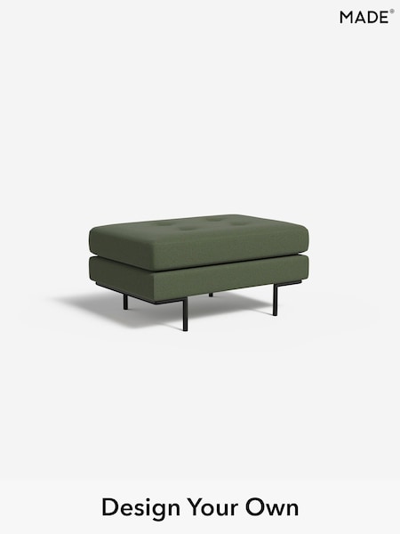 Made Weave/Dark Moss Green Harlow By Made (F29556) | £375