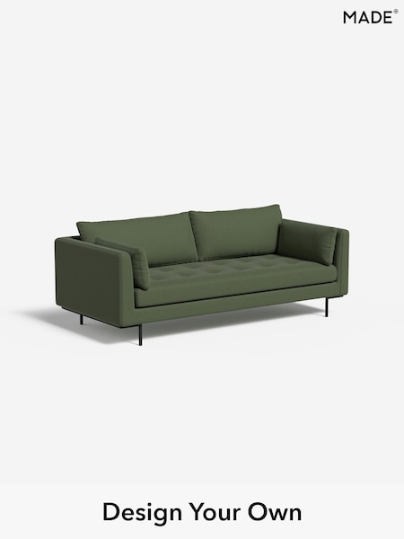 Made Weave/Dark Moss Green Harlow By Made (F29556) | £1,175