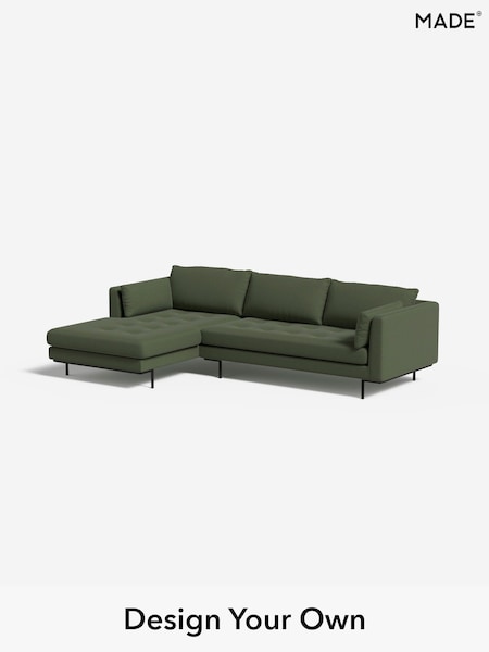 Made Weave/Dark Moss Green Harlow By Made (F29556) | £1,850