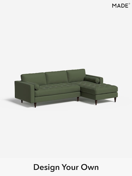 Made Weave/Dark Moss Green Scott By Made (F29557) | £1,875