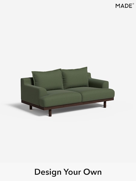 Made Weave/Dark Moss Green Turin By Made (F29558) | £1,225