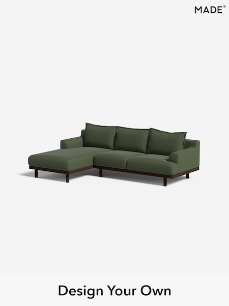 Made Weave/Dark Moss Green Turin By Made (F29558) | £2,099