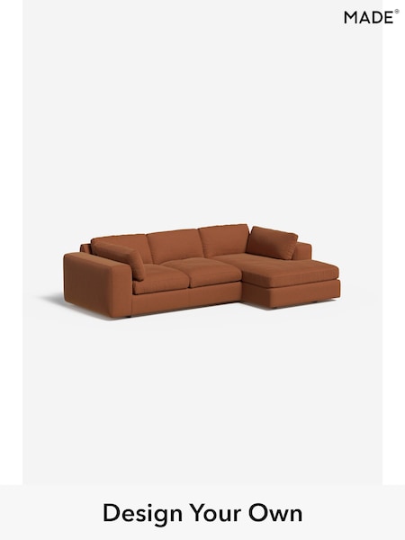 Made Weave/Dark Terracotta Orange Alec By Made (F29566) | £2,150