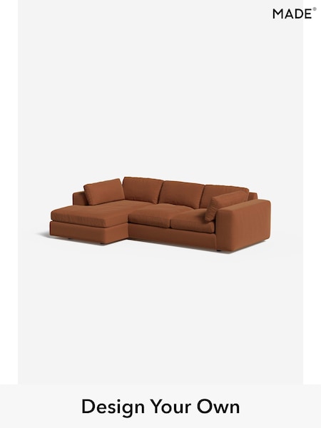 Made Weave/Dark Terracotta Orange Alec By Made (F29566) | £2,150