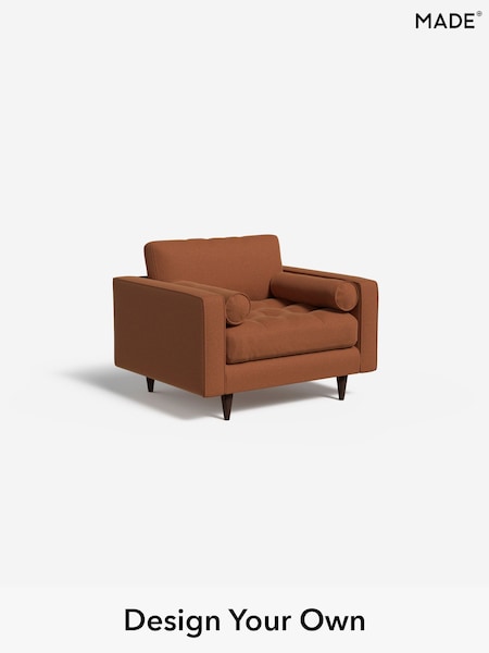 Made Weave/Dark Terracotta Orange Scott By Made (F29569) | £875