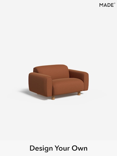 Made Weave/Dark Terracotta Orange Diego By Made (F29572) | £799