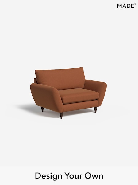 Made Weave/Dark Terracotta Orange Tinsley By Made (F29575) | £725