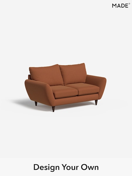 Made Weave/Dark Terracotta Orange Tinsley By Made (F29575) | £875