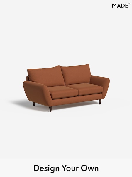 Made Weave/Dark Terracotta Orange Tinsley By Made (F29575) | £975