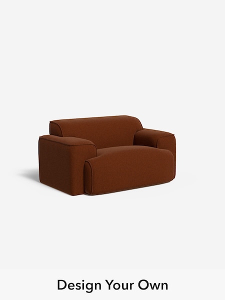 Soft Touch Boucle/Rust Orange Avalon By Made (F29594) | £850