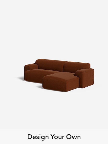 Soft Touch Boucle/Rust Orange Avalon By Made (F29594) | £1,599