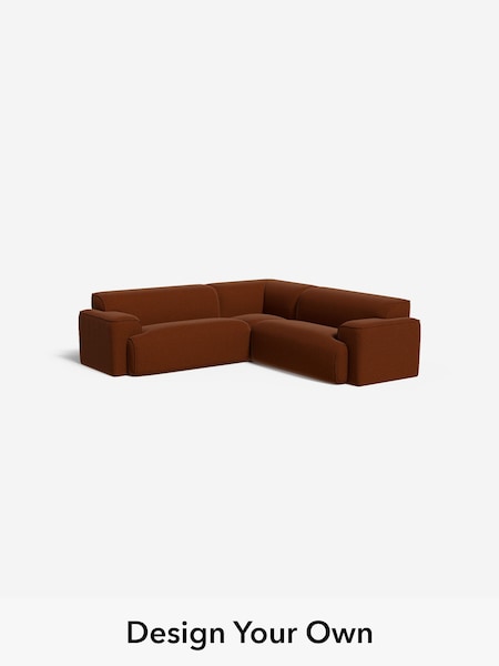 Soft Touch Boucle/Rust Orange Avalon By Made (F29594) | £2,299