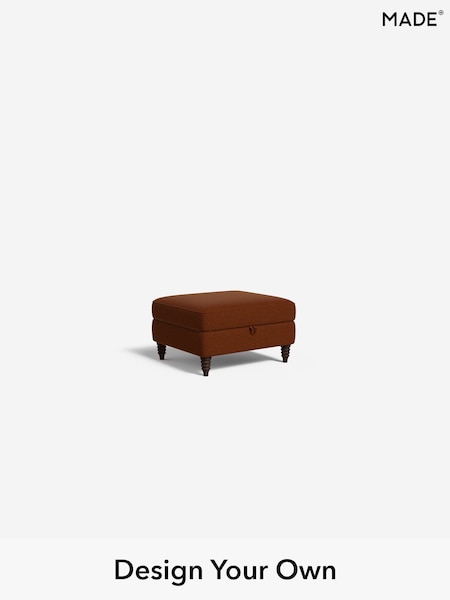 Soft Touch Boucle/Rust Orange Orson By Made (F29596) | £450