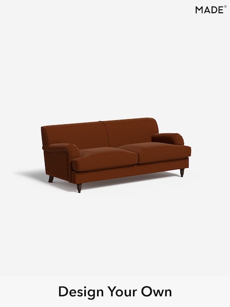 Soft Touch Boucle/Rust Orange Orson By Made (F29596) | £1,099