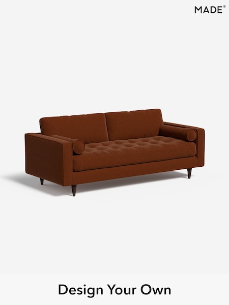 Soft Touch Boucle/Rust Orange Scott By Made (F29600) | £1,099