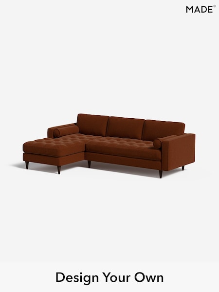 Soft Touch Boucle/Rust Orange Scott By Made (F29600) | £1,775