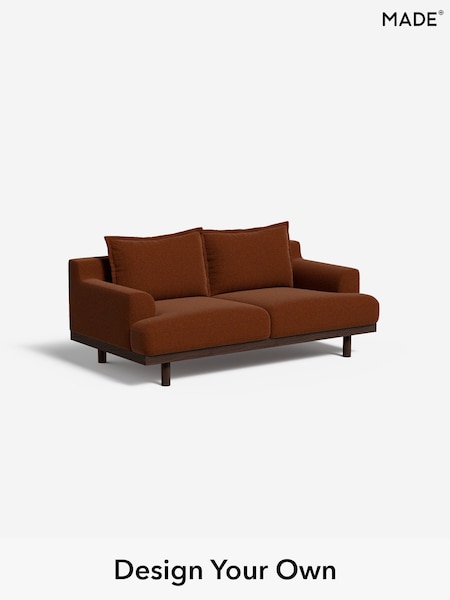 Soft Touch Boucle/Rust Orange Turin By Made (F29601) | £1,150