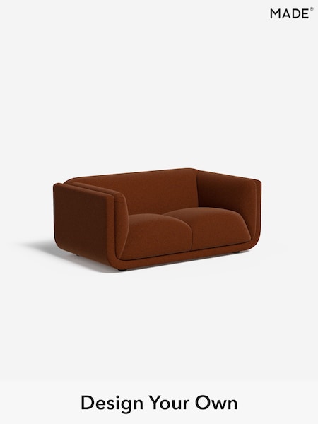 Soft Touch Boucle/Rust Orange Jadis By Made (F29602) | £1,199