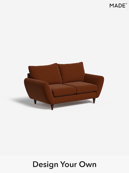 Soft Touch Boucle/Rust Orange Tinsley By Made (F29605) | £799
