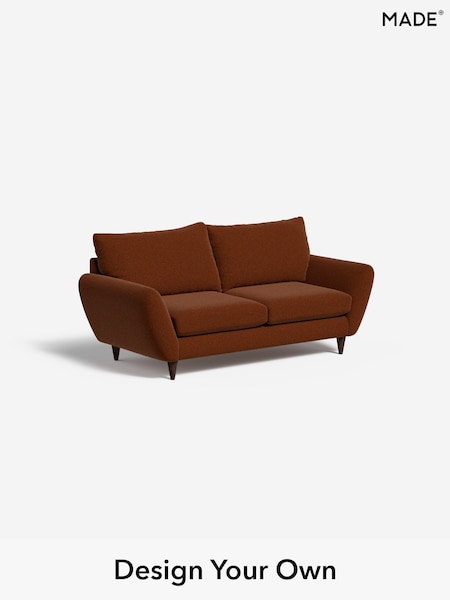 Soft Touch Boucle/Rust Orange Tinsley By Made (F29605) | £899