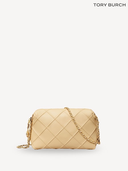 Tory Burch Cream Fleming Camera Bag (F29939) | £400