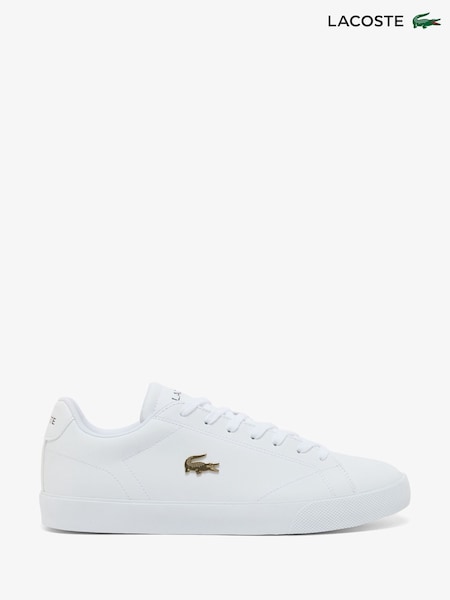 Lacoste Lerond White Trainers (F30093) | £90