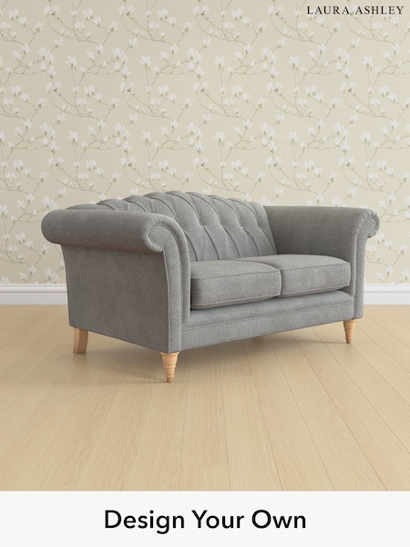 Wooton/Dark Steel Grey Gloucester Button Back By Laura Ashley (F30107) | £1,150