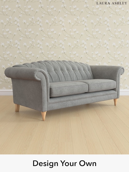 Wooton/Dark Steel Grey Gloucester Button Back By Laura Ashley (F30107) | £1,450
