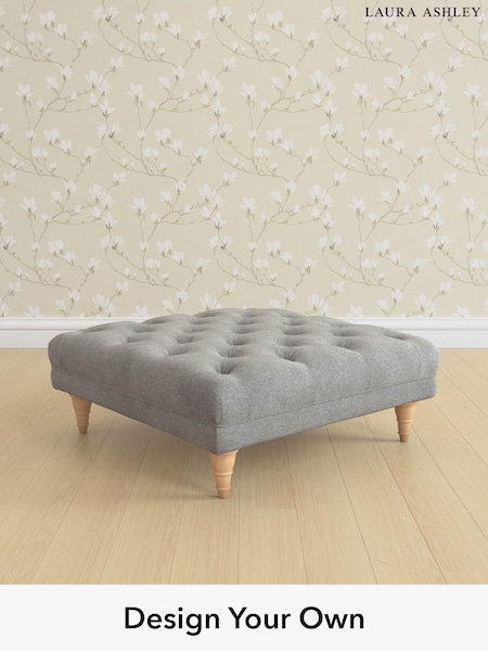 Wooton/Dark Steel Grey Gloucester Button Back By Laura Ashley (F30107) | £550