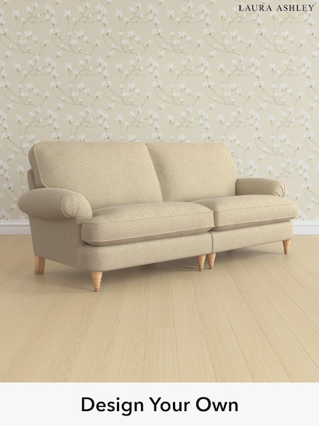 Chequers/Hazelnut Natural Beaumaris By Laura Ashley (F30181) | £1,450